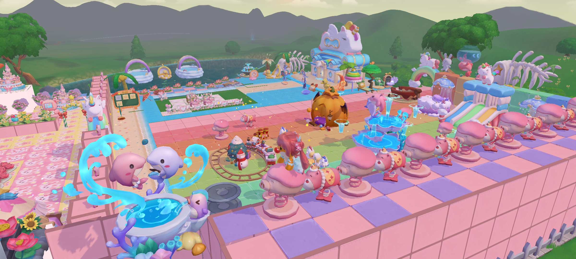 《摩尔庄园》探店家装，今天就要浪漫满屋！