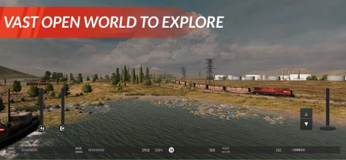 美国火车模拟器无限金币版截图1