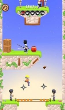 火柴人忍者苦无大师截图1