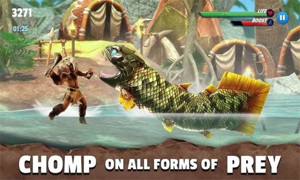 饥饿鲨史前世界无限金币版截图1