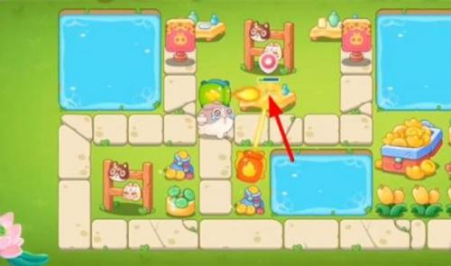 保卫萝卜4白萝卜传奇34关完美满星通关攻略介绍