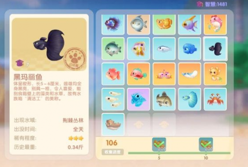 摩尔庄园黑玛丽鱼在哪里钓 摩尔庄园黑玛丽鱼出现具体位置介绍