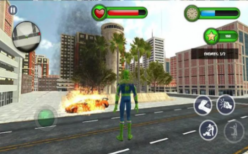 蜘蛛绳英雄维加斯格斗3D截图2