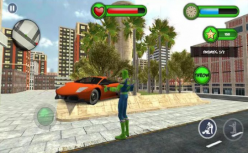 蜘蛛绳英雄维加斯格斗3D截图3