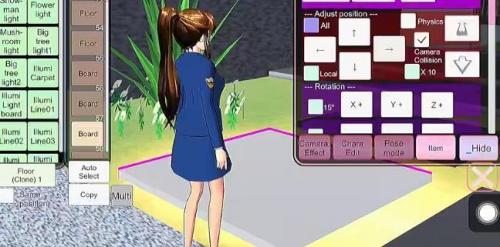 2022樱花校园模拟器敞篷车