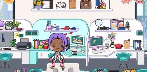 米加小镇虫虫助手三层办公室