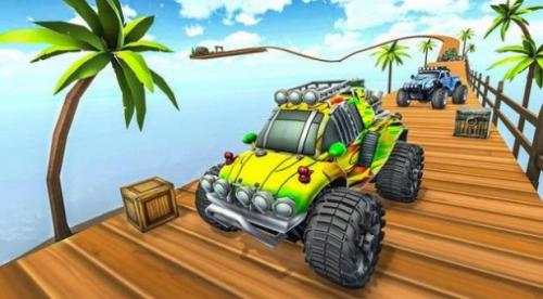怪物卡车空中特技截图3