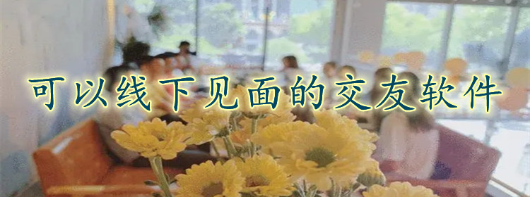 可下线见面交友软件大全