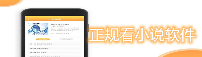 正规看小说软件大全