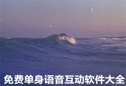 不花钱单身语音软件大全