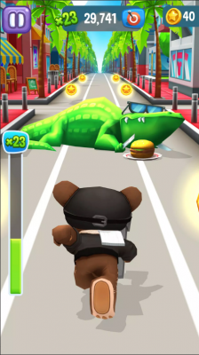 愤怒的老奶奶跑酷截图1