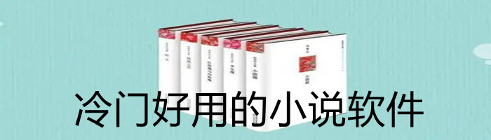 冷门好用的小说大全