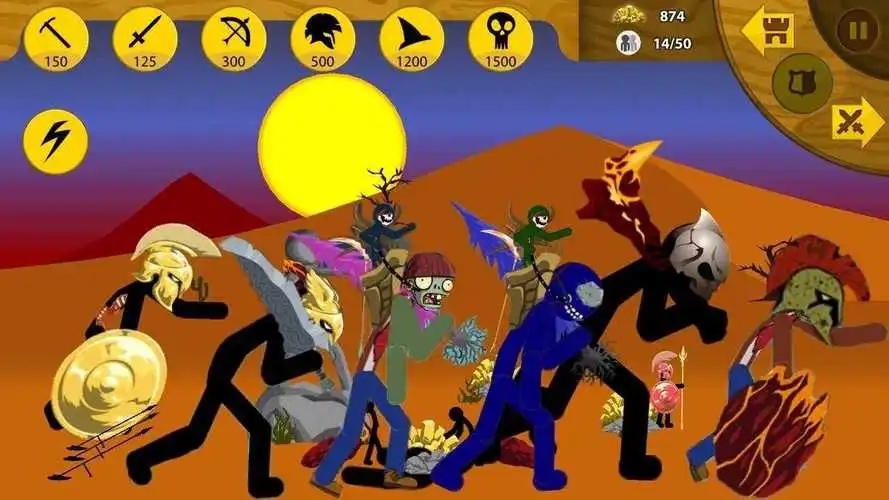 各版本火柴人战争遗产3手游大全