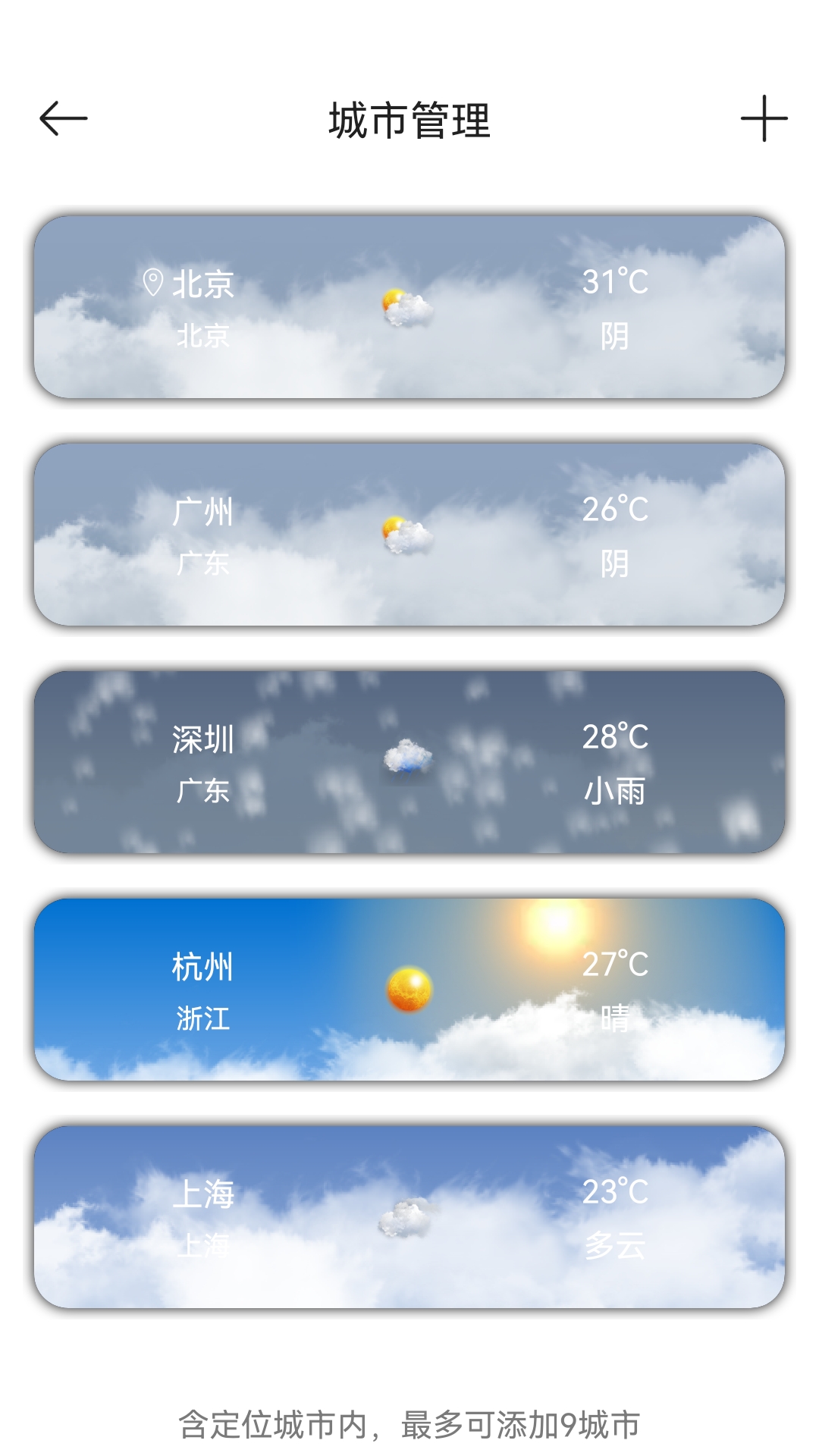 完美天气预报截图1
