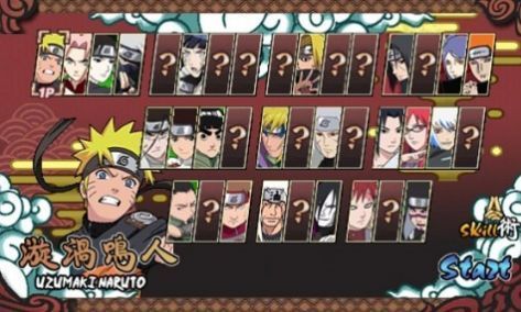 火影战记全解锁各版本大全