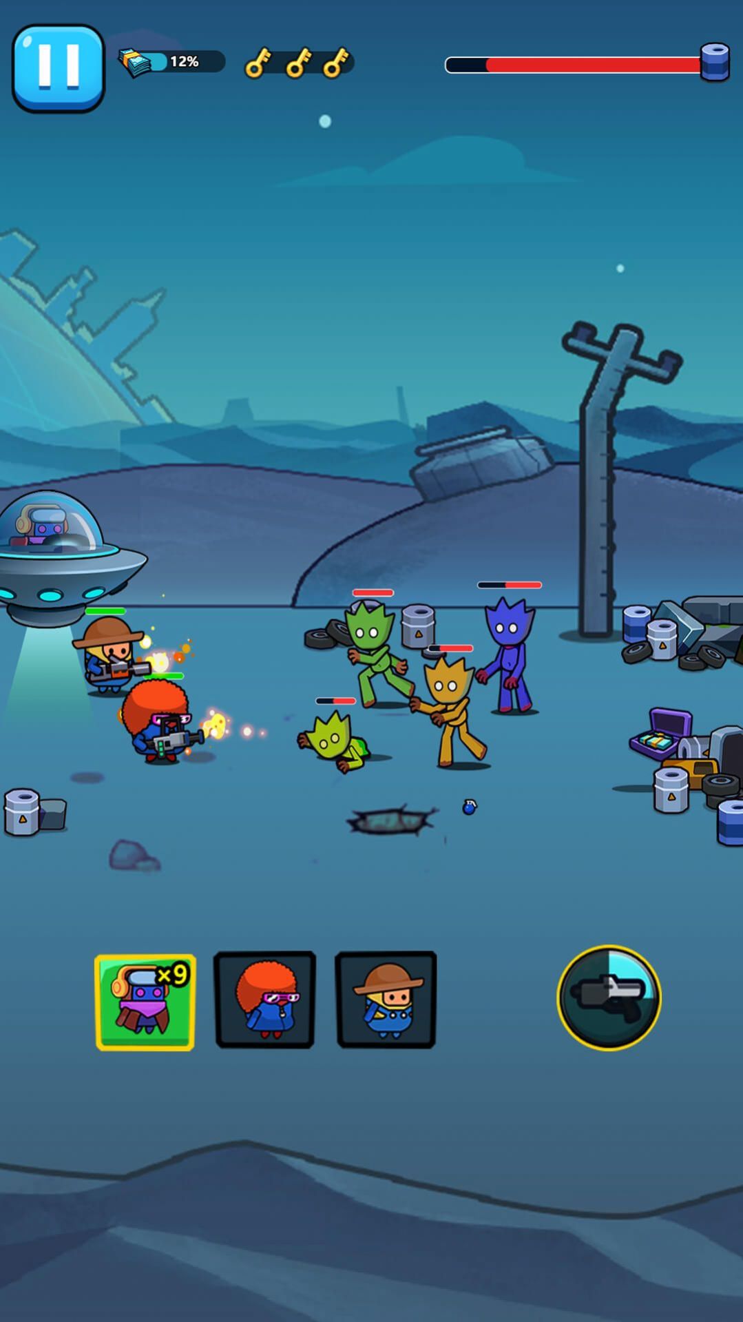 太空大战波比截图1