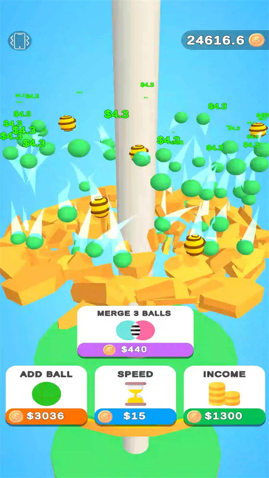 闲置球挖掘截图1