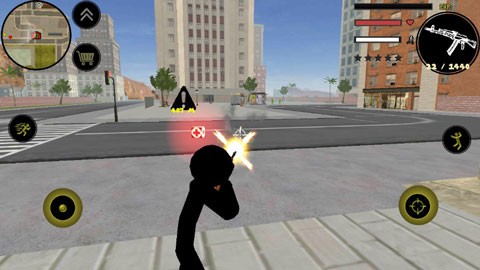 火柴人绳索英雄无限金币钻石截图3