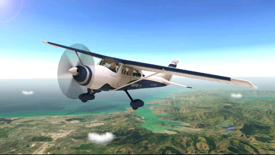 真实飞行模拟游戏截图1