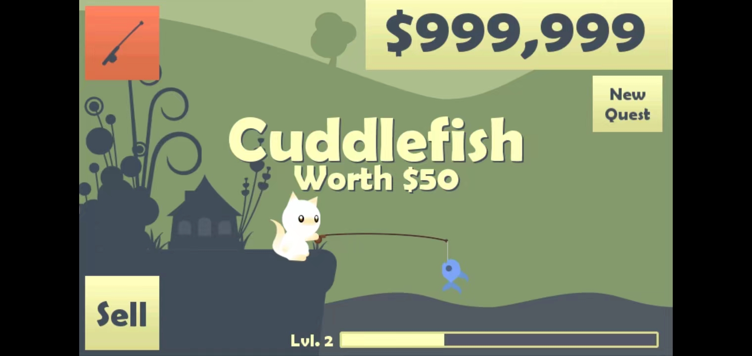 小猫钓鱼游戏龙王版有船