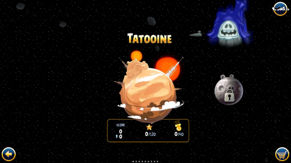 愤怒的小鸟星球大战无限金币版