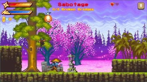 像素忍者跑酷截图2