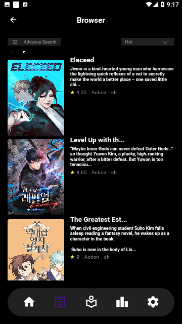 Mangakiku漫画截图2