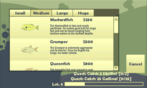 小猫钓鱼游戏有船版本无限金币版截图5