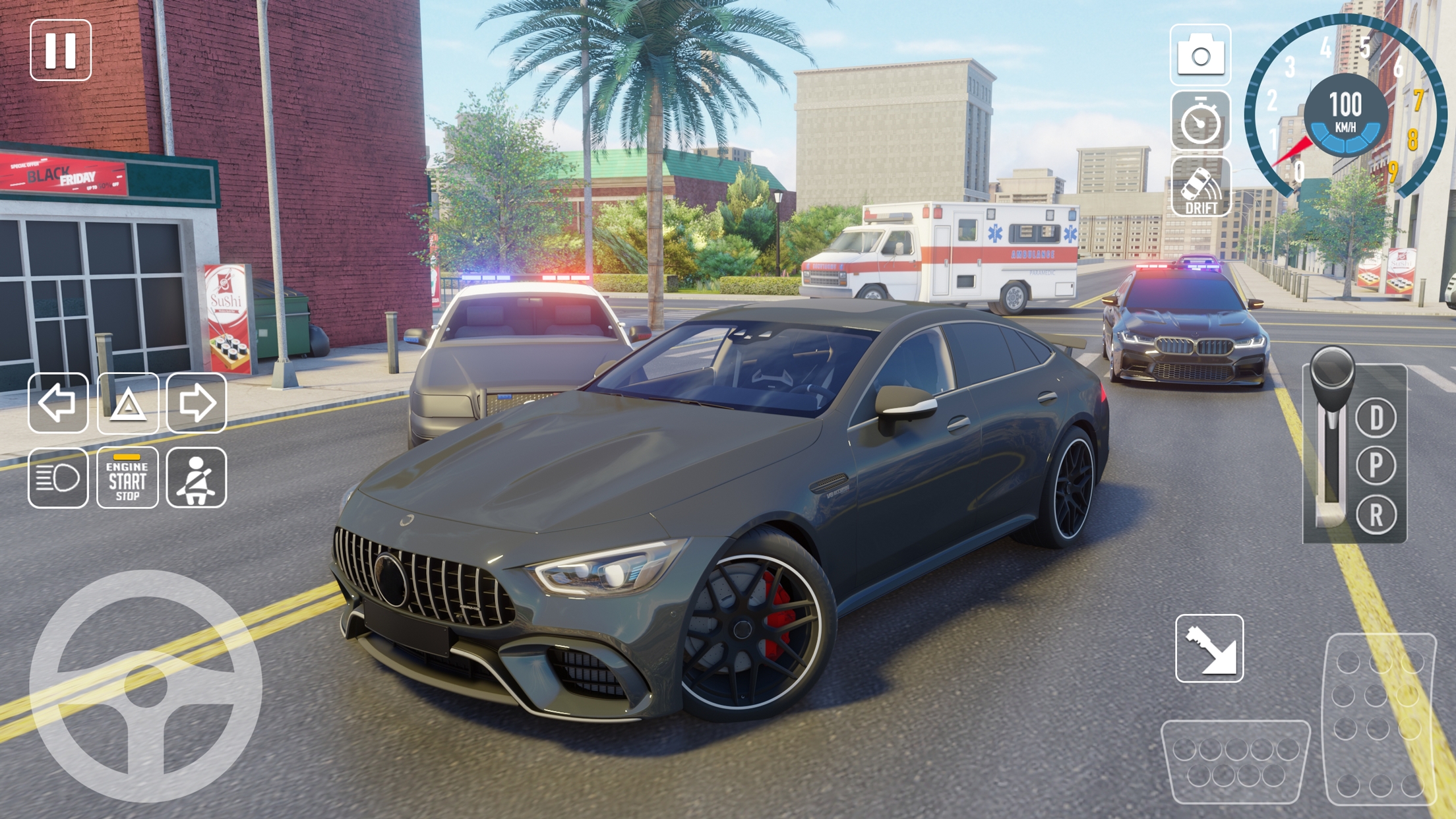 2024汽车驾驶模拟器截图3