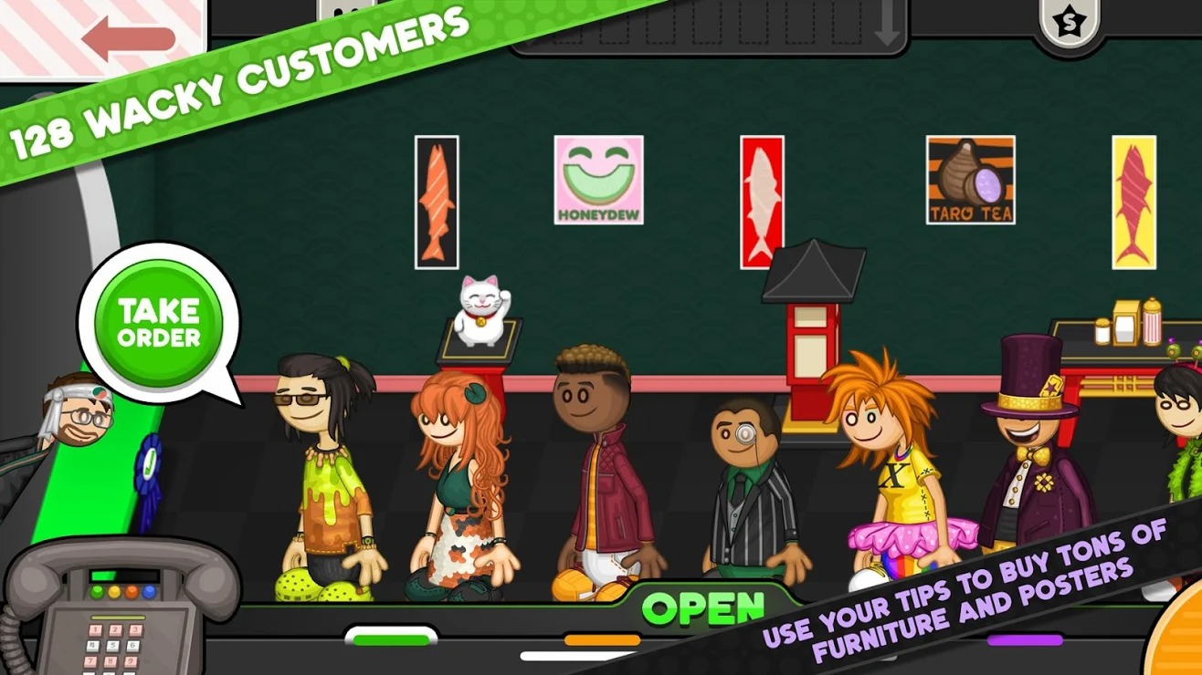 老爹的寿司店中文