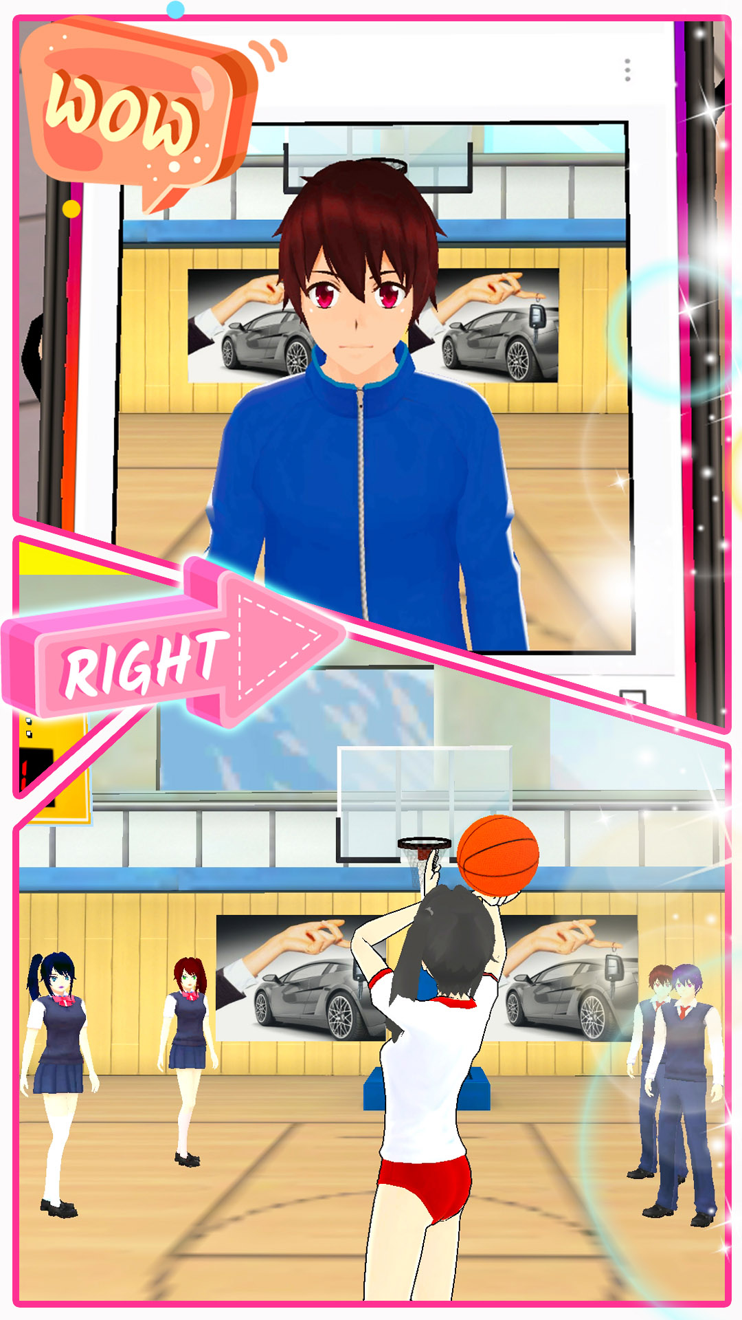 樱花高校冬季热恋截图1