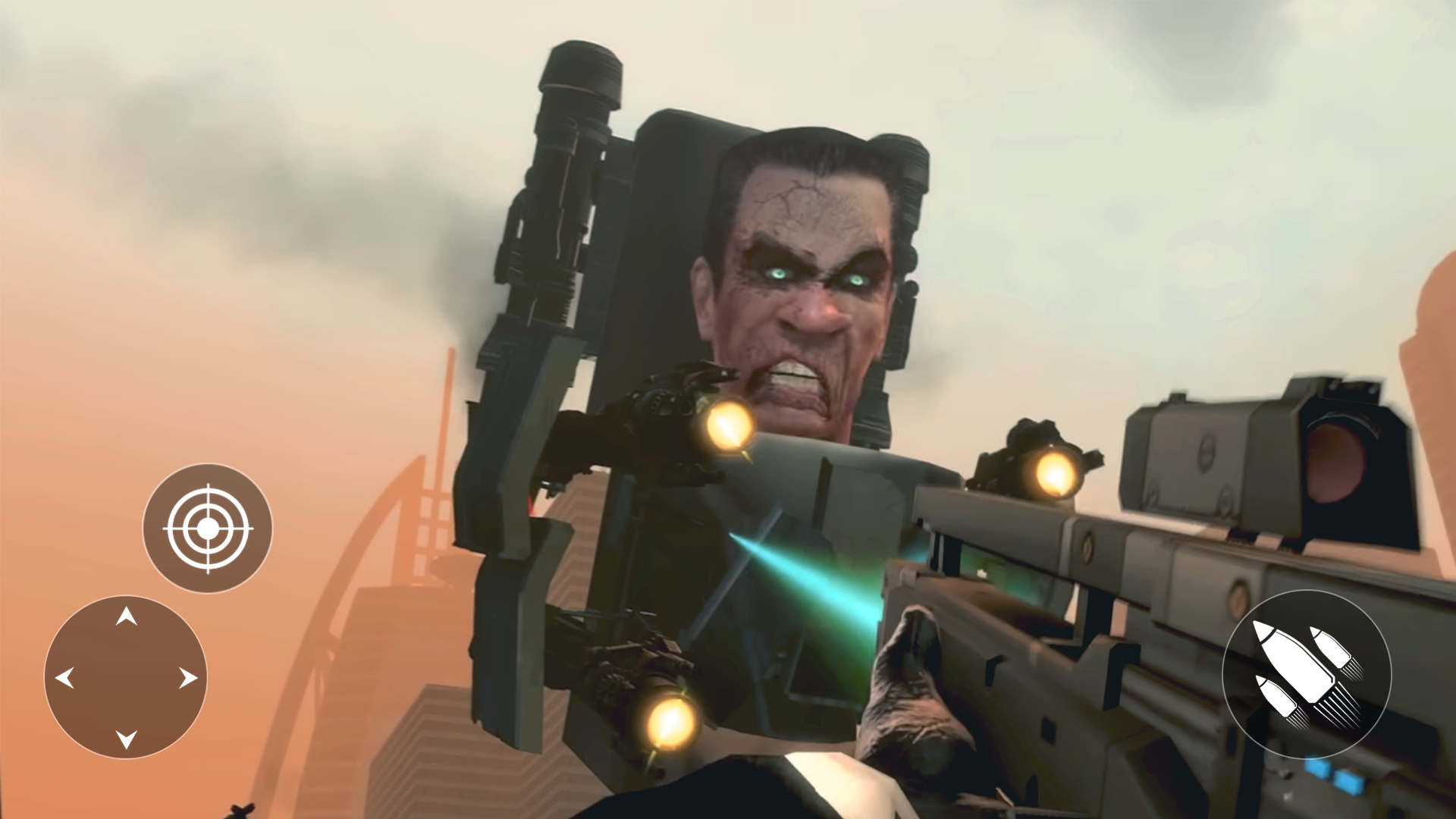 马桶人怪物射击截图5