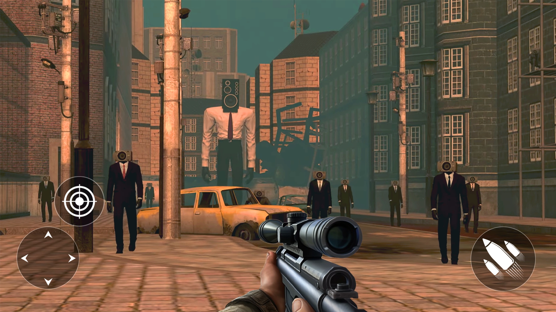 马桶人怪物射击截图3