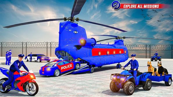 警察交通停车场截图2