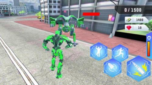 机甲飞行大战游戏