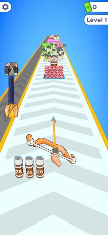 跑酷猎弓射击截图1