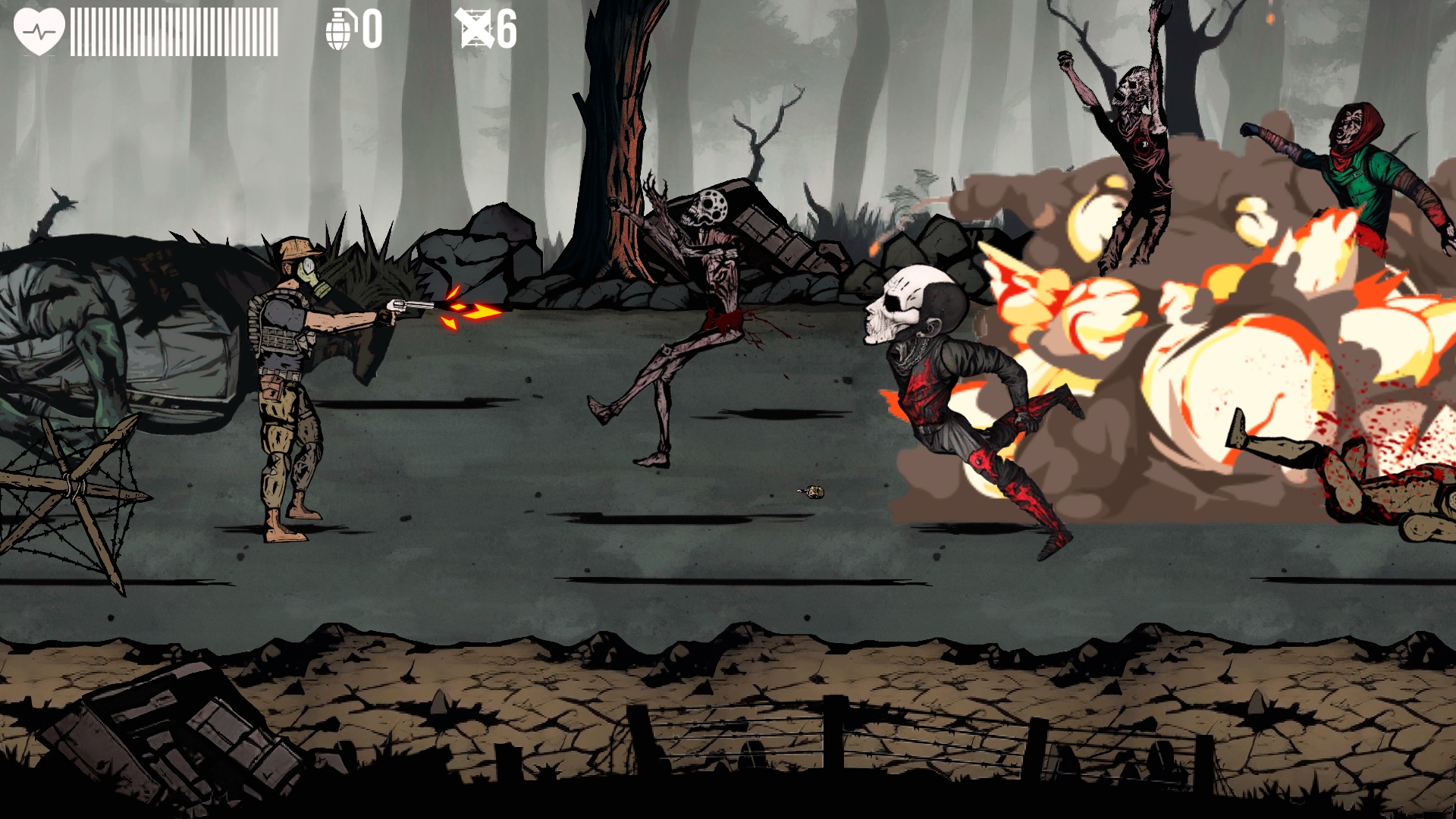 僵尸射手疏散最新版截图1