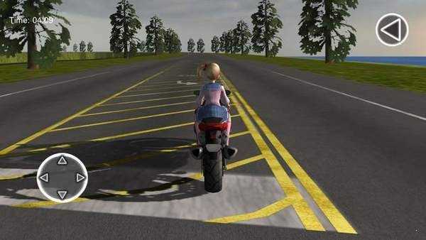 摩托车的女孩截图1