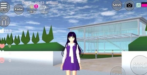 樱花校园模拟器2024最新版截图2