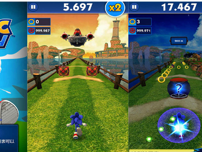 索尼克冲刺系列游戏大全