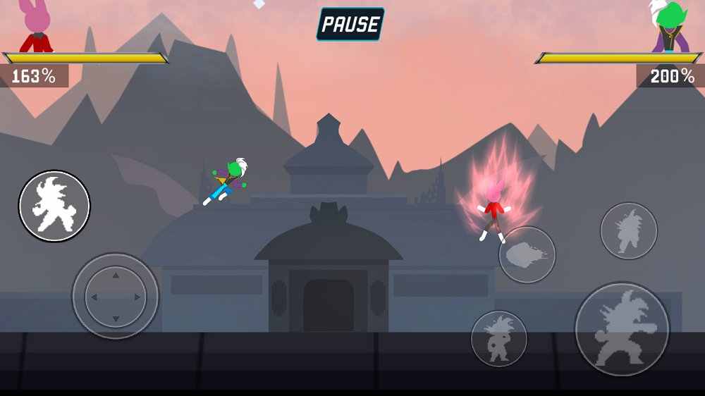 火柴人龙珠格斗内置菜单截图1