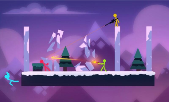 火柴人乱斗双人截图1