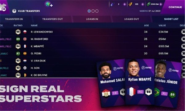 足球经理2024手游截图3