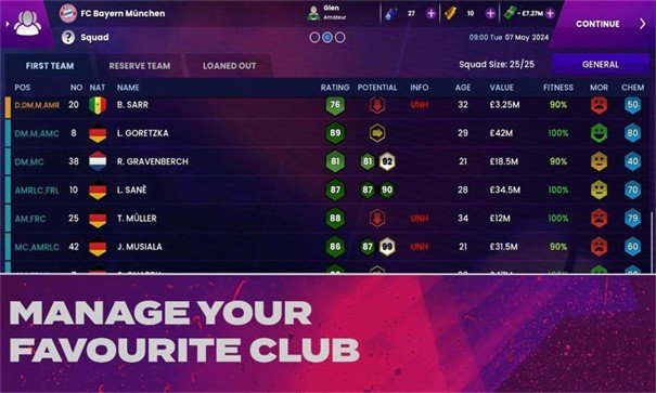 足球经理2023手机版中文版截图2