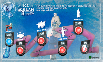 恐怖冰淇淋8内置MOD菜单