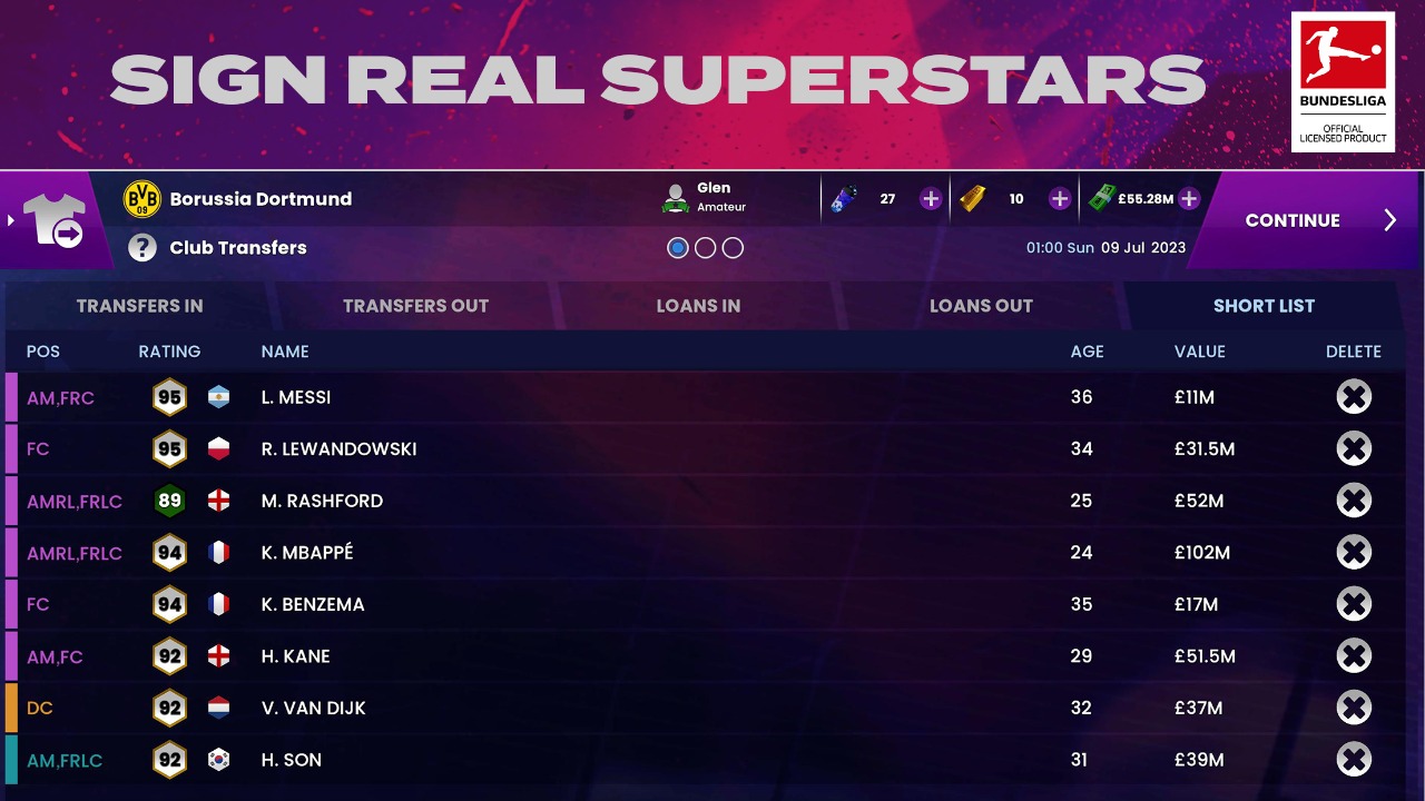 足球经理人截图2