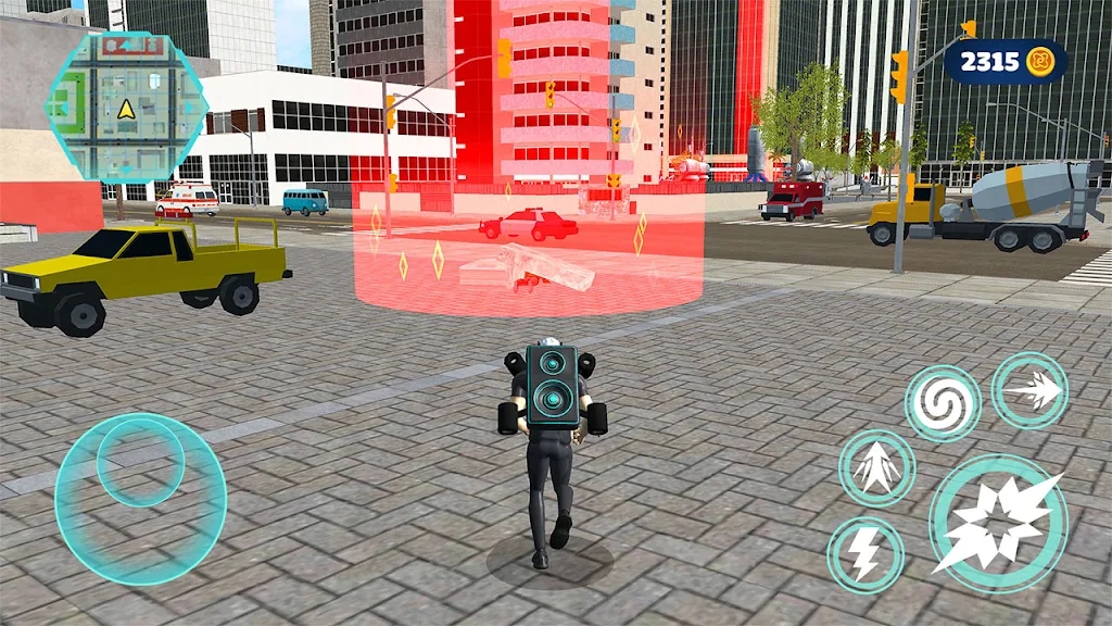 监控人大战马桶人开放世界游戏截图5