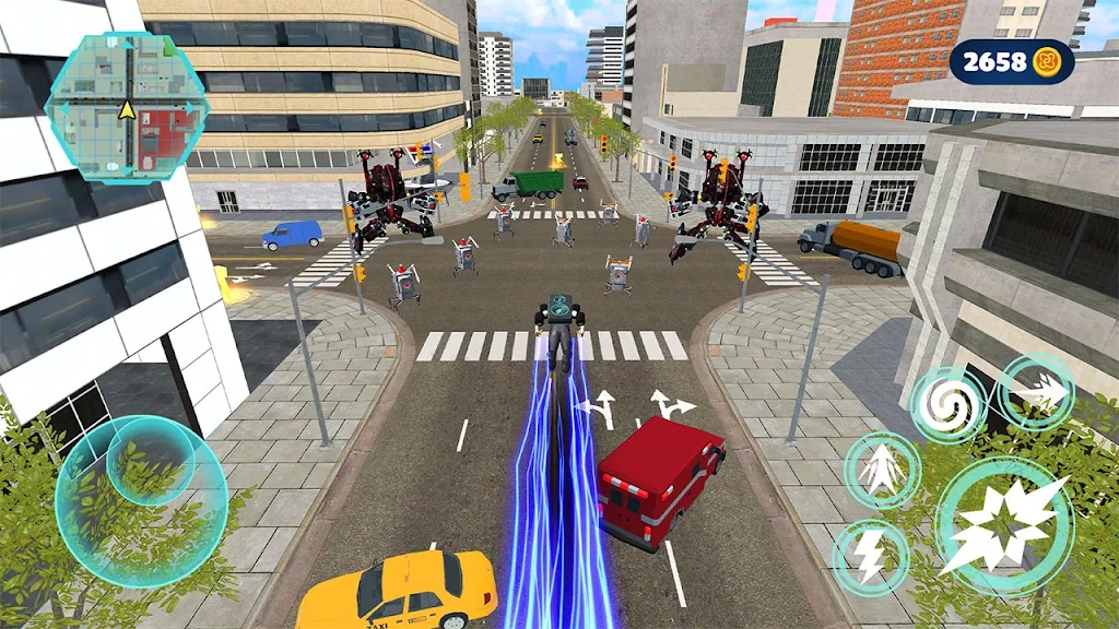 监控人大战马桶人开放世界游戏截图3