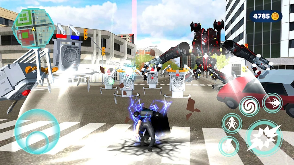 监控人大战马桶人开放世界游戏截图2