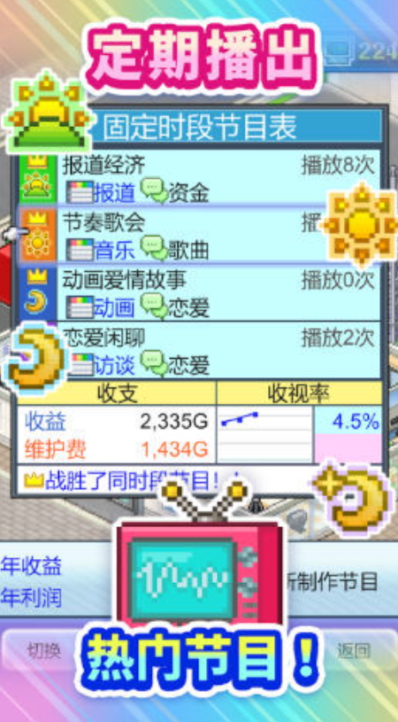 开拍电视制作物语无限金币